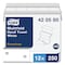 Tork Tork Multifold Hand Towel White H2, Premium, Soft and Absorbent, 12 x 250 Sheets, 420580, PK12 420580 - alternate 2